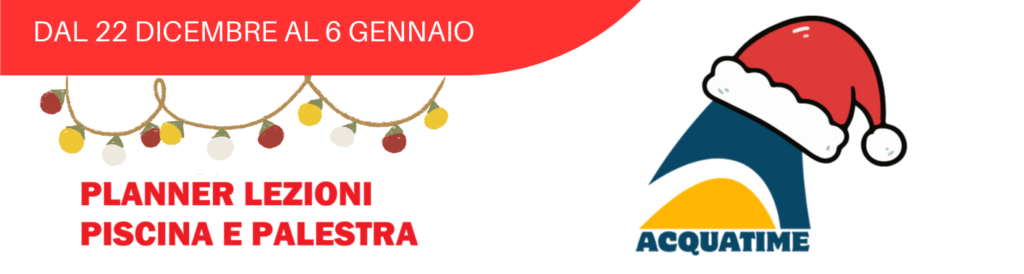 Orari Fitness e Acquafitness per il periodo di Natale Intestazione Fitness Natale 1024x274